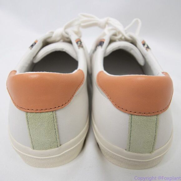 Madewell Sidewalk Low-Top Sneakers‎ in Snake Embossed Leather size 10.5 - Picture 5 of 9